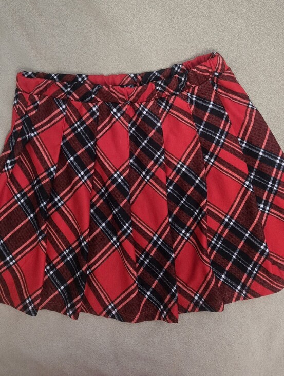 Jolie & Joy by FCT With Love Other - Jolie And Joy Girls Red Plaid Skirt Size L - Junior
